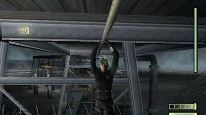 Tom Clancy's Splinter Cell: Stealth Action Redefined – PlayStation 2 (PS2) video game gameplay, stealth action.