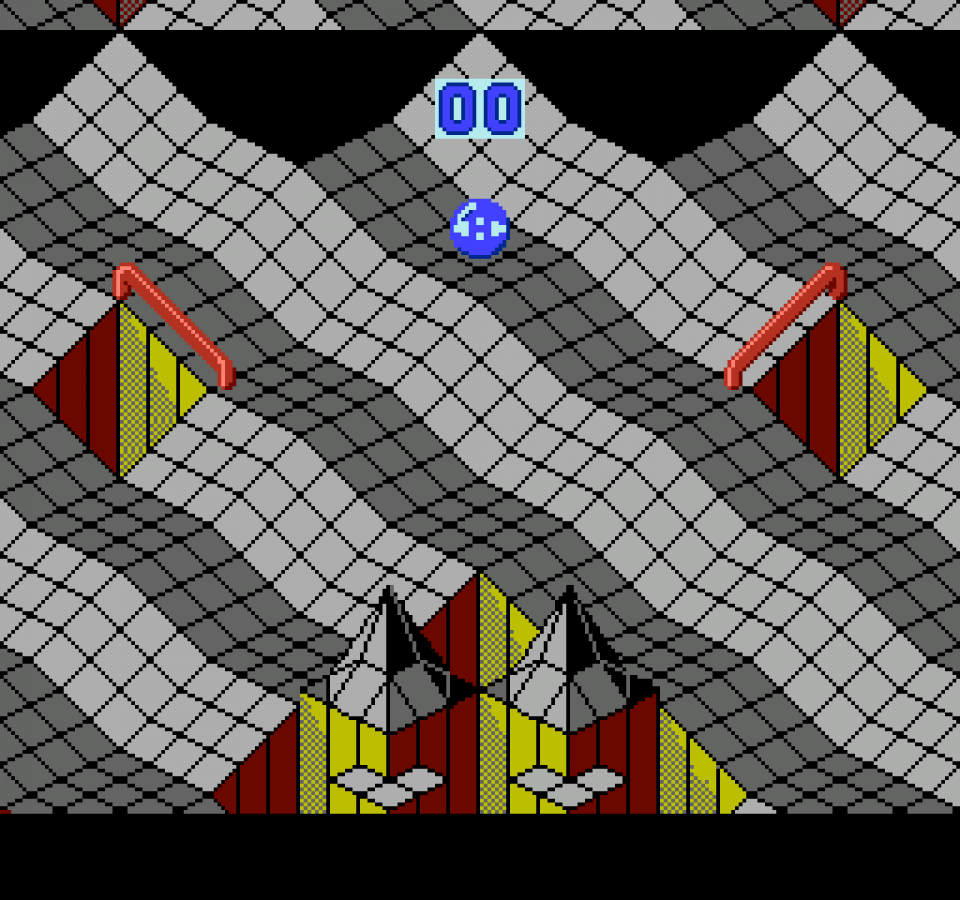 Marble Madness gameplay image for Nintendo Entertainment System (NES) retro video game