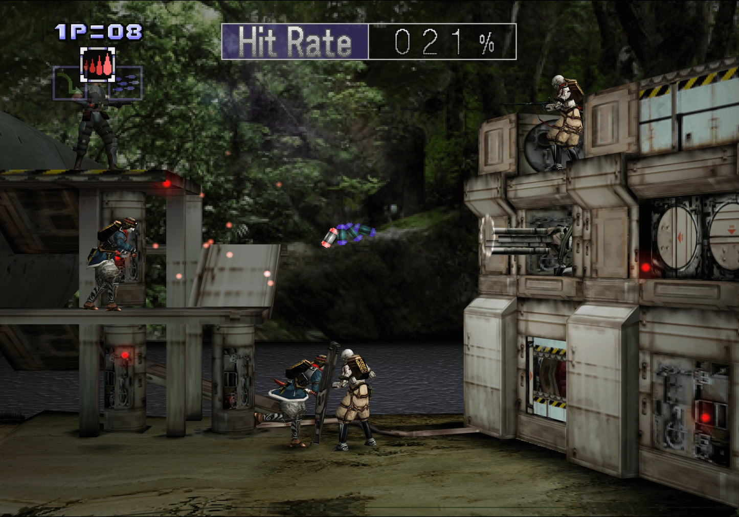 Contra: Shattered Soldier for PlayStation 2 with side-scrolling run-and-gun action and classic shooter gameplay gameplay