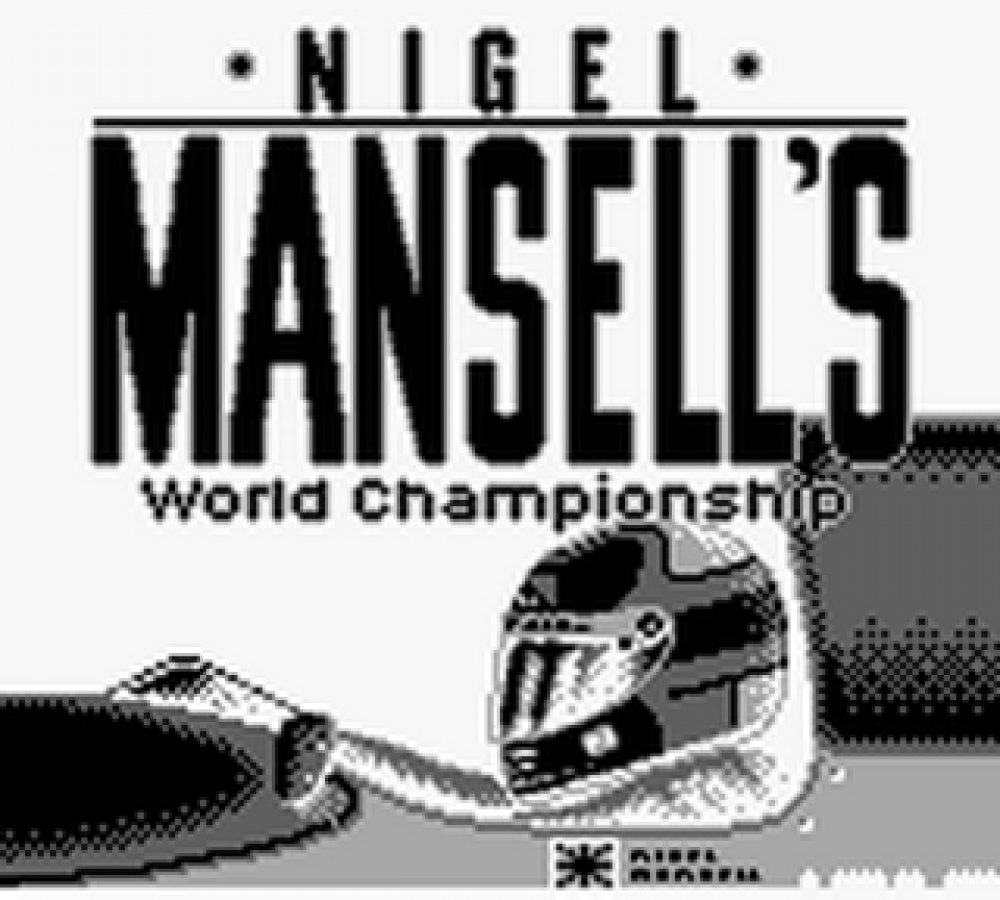 Nigel Mansell’s World Championship Racing Game Boy racing video game gameplay