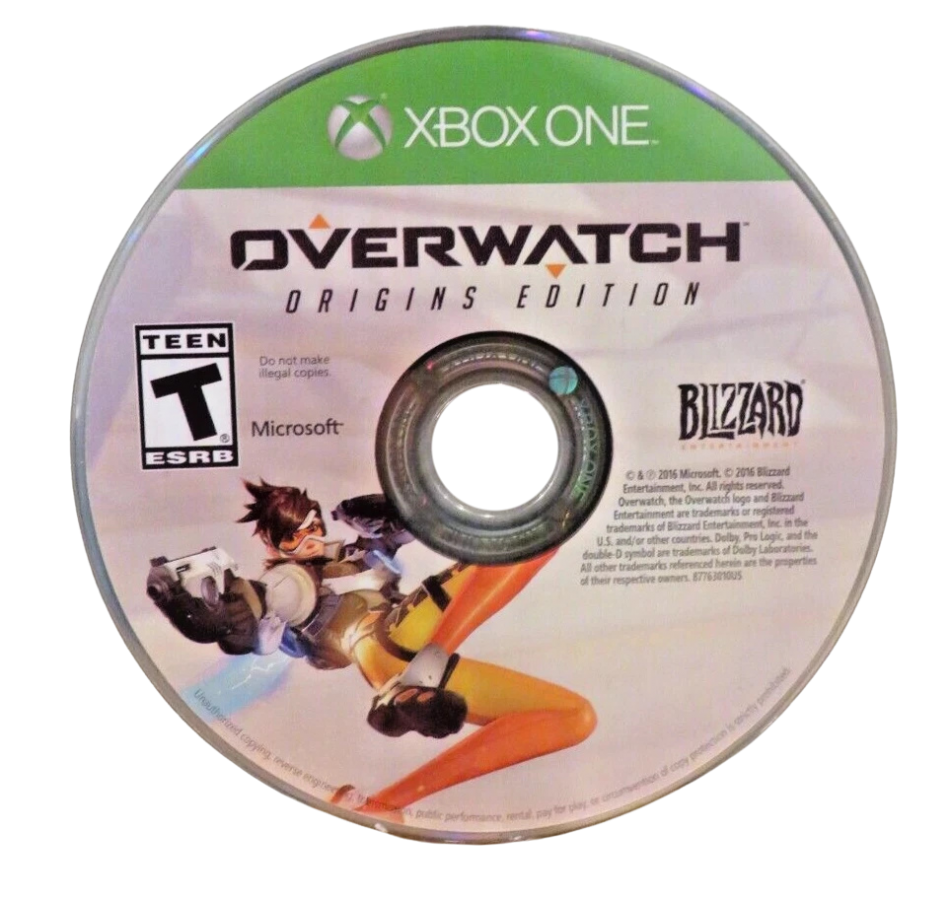 Overwatch: Origins Edition disc for Xbox One (XONE) first-person shooter video game