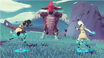 Haven Limited Run Collector’s Edition for the PlayStation 4 featuring a romantic sci fi RPG experience with exploration cooperative gameplay turn based battles and a premium physical set including collectibles and special packaging gameplay