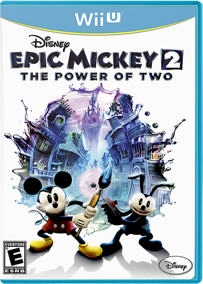 Disney Epic Mickey 2: The Power of Two – Nintendo Wii U (WiiU) Front Cover Box Art image  