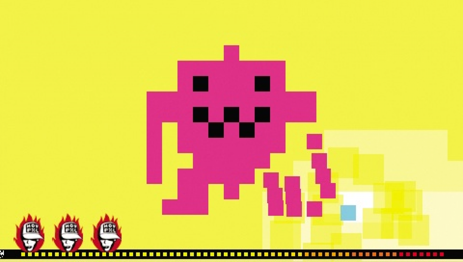 Hot Pixel gameplay for PlayStation Portable (PSP) arcade-style mini-game collection