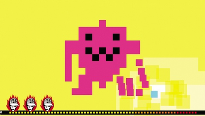 Hot Pixel gameplay for PlayStation Portable (PSP) arcade-style mini-game collection