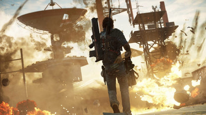 Just Cause 3 gameplay for Xbox One (XONE) open-world action-adventure video game