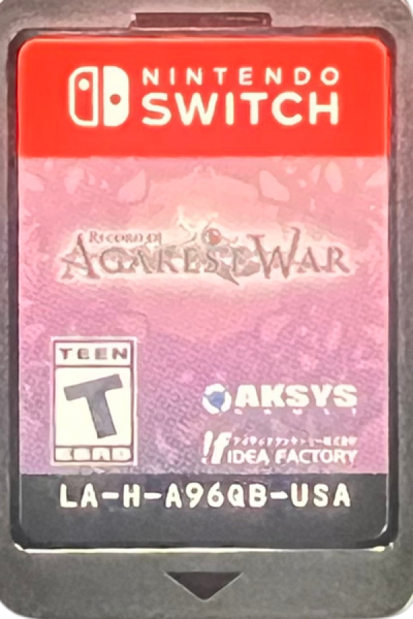 Record of Agarest War 15th Anniversary Limited Edition Nintendo Switch NS for tactical role playing video game fans featuring turn based strategy combat character customization generational storytelling party building fantasy exploration anime inspired characters relationship mechanics challenging battles and 15th Anniversary Limited Edition collectible content gaming appeal cartidge