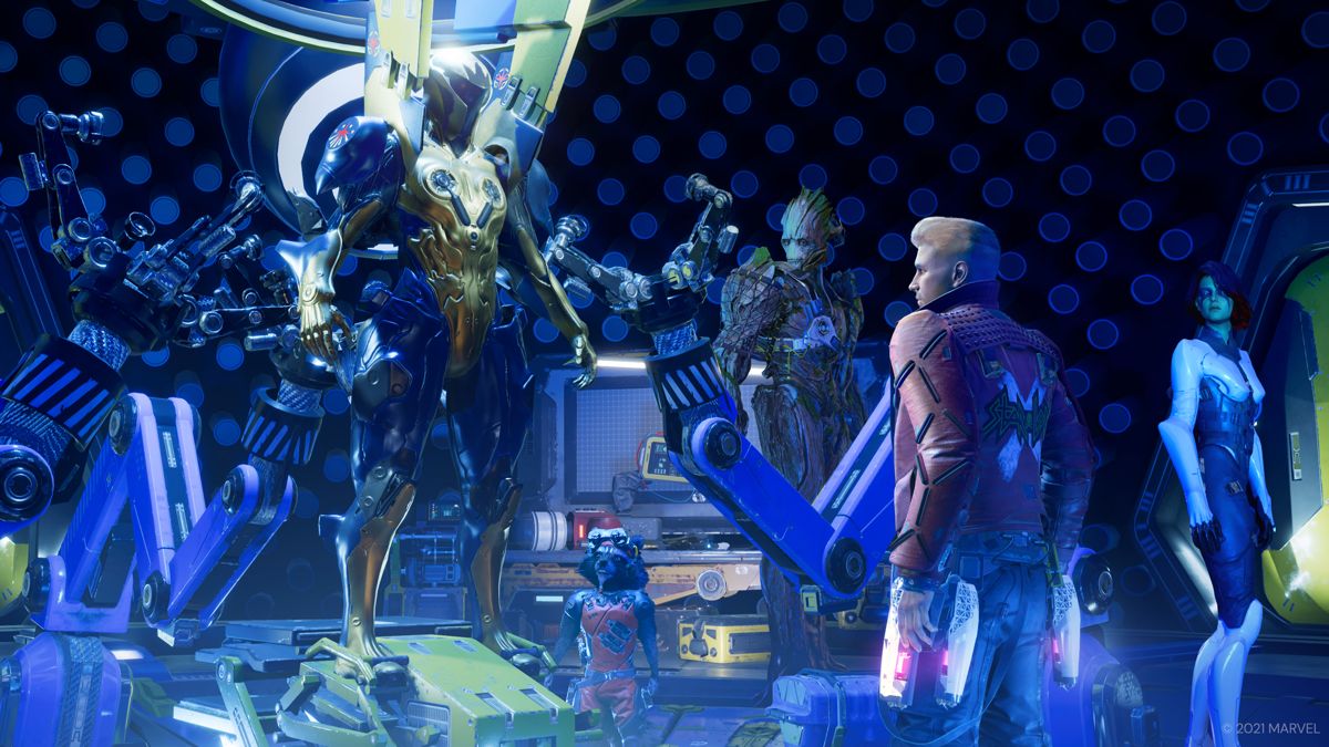 Marvel’s Guardians of the Galaxy gameplay for PlayStation 5 (PS5) action adventure video game