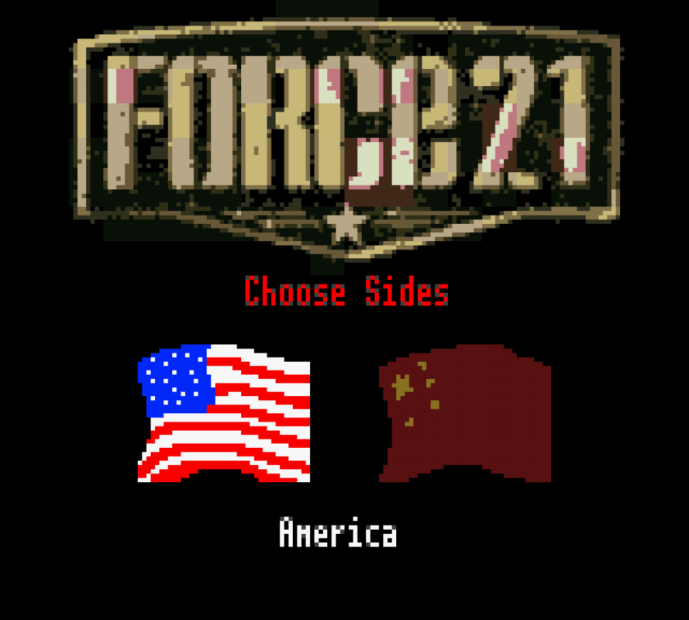Force 21 gameplay for Game Boy Color (GBC) video game