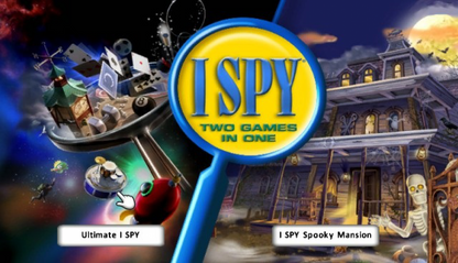 I Spy Game Pack: Ultimate and Spooky Mansion – Nintendo Wii (Wii) hidden object puzzle adventure video game title screen