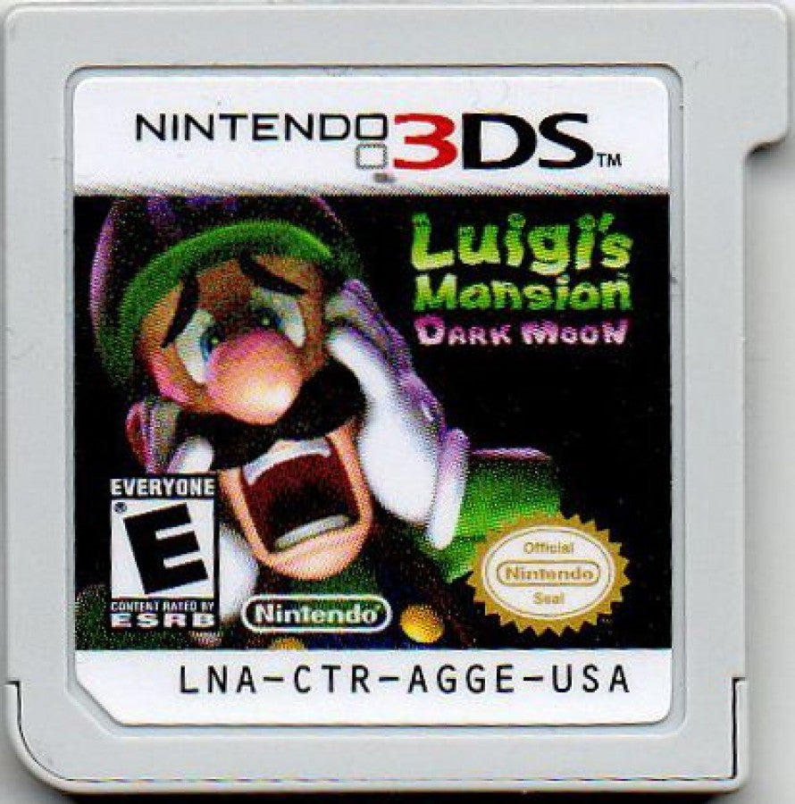 Luigi's Mansion: Dark Moon [Nintendo Selects] cartridge for Nintendo 3DS (3DS) action adventure video game