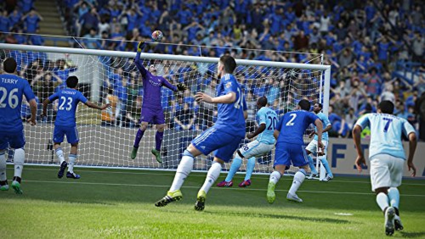 FIFA 16 Xbox One game gameplay for a soccer sports simulation and football video game