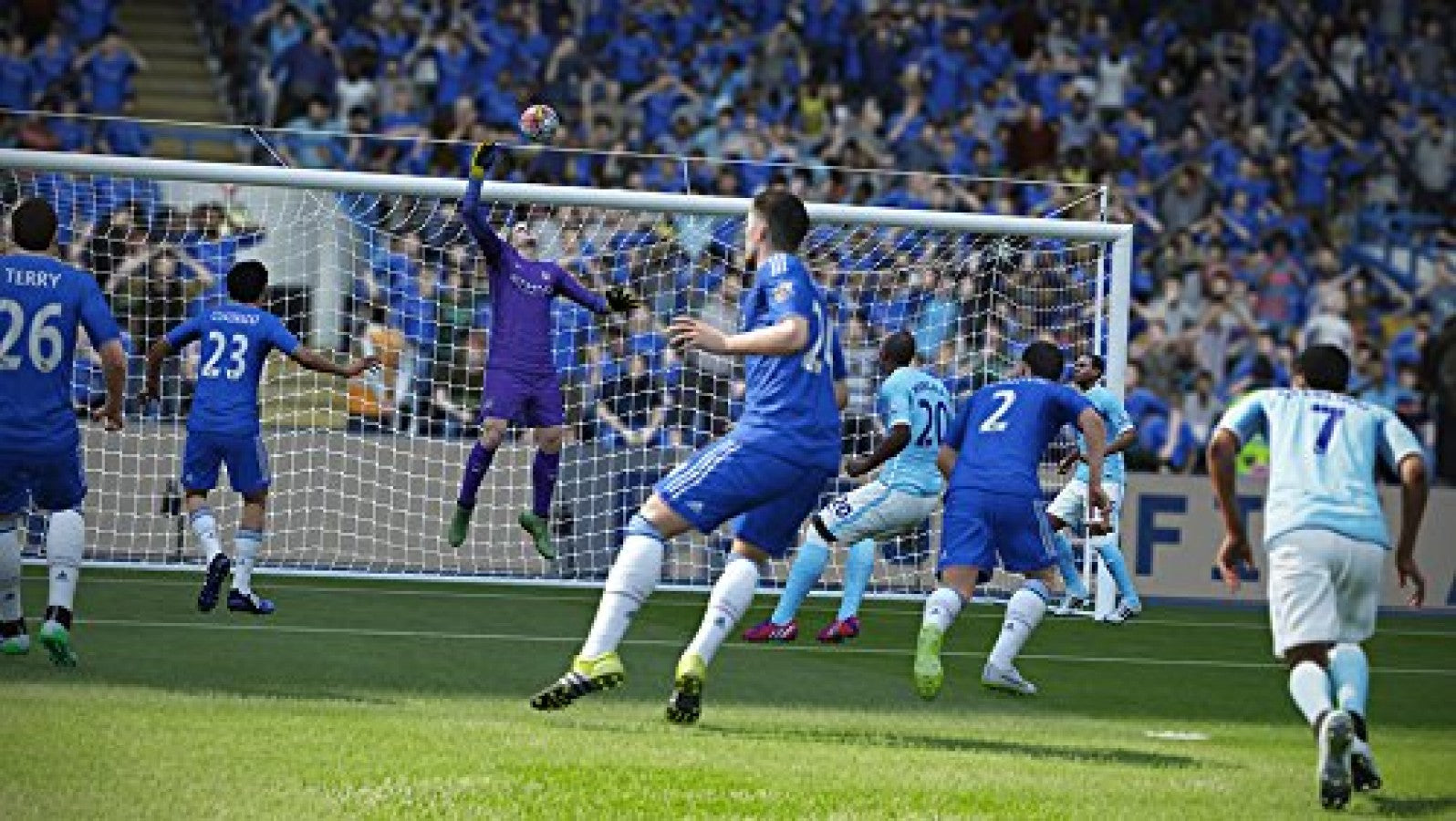 FIFA 16 Xbox One game gameplay for a soccer sports simulation and football video game