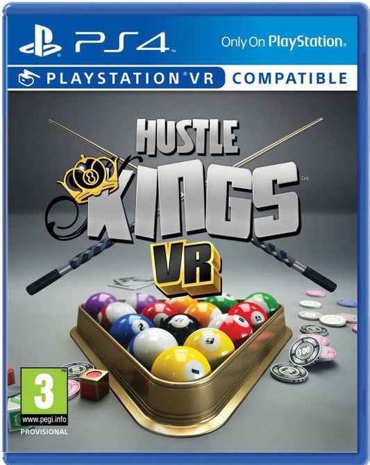 Hustle Kings VR [PAL Import] cover art for PlayStation 4 (PS4) video game