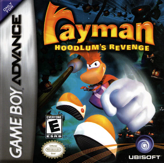 Rayman: Hoodlum's Revenge cover art for Game Boy Advance (GBA) video game