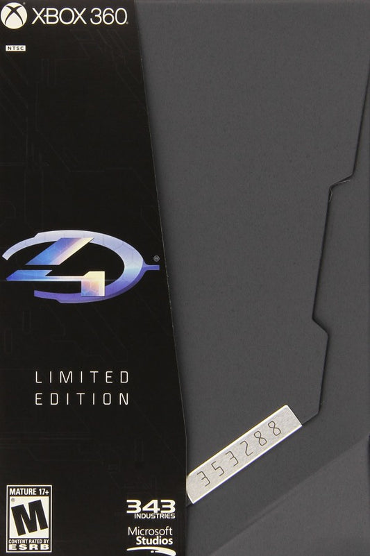 Halo 4 Limited Edition cover art for Xbox 360 (X360) video game