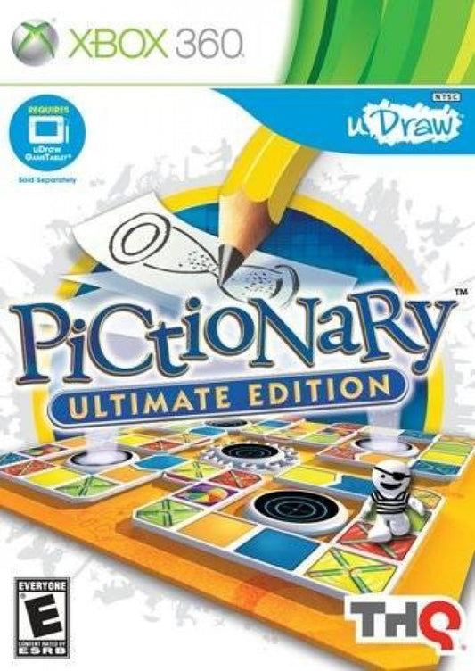 uDraw Pictionary: Ultimate Edition cover art for Xbox 360 (X360) video game