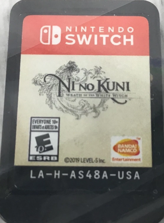 Ni No Kuni: Wrath of the White Witch cartridge for Nintendo Switch (NS) video game