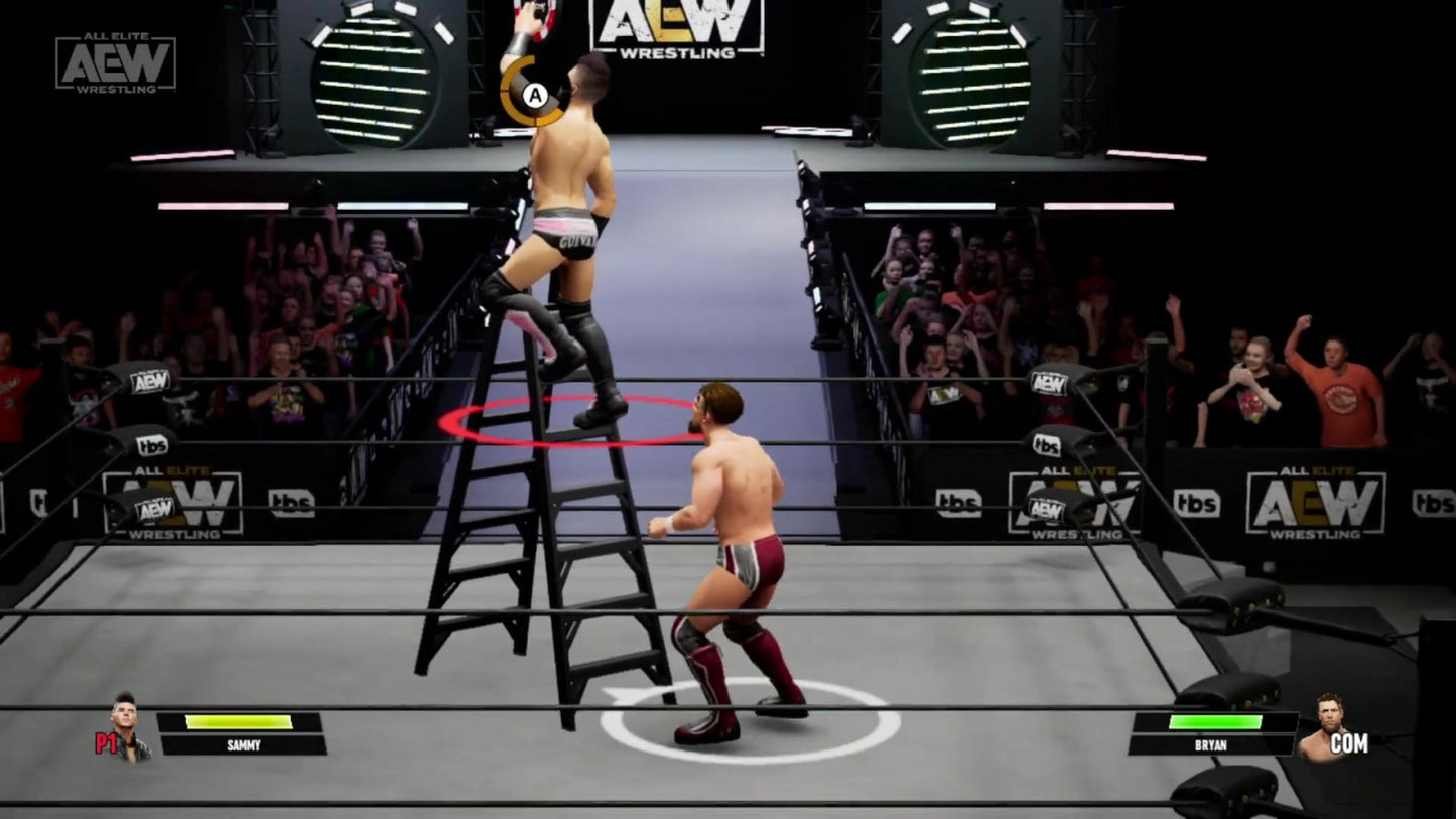 AEW Fight Forever Nintendo Switch arcade wrestling game official AEW roster Road to Elite career mode create a wrestler local multiplayer gameplay