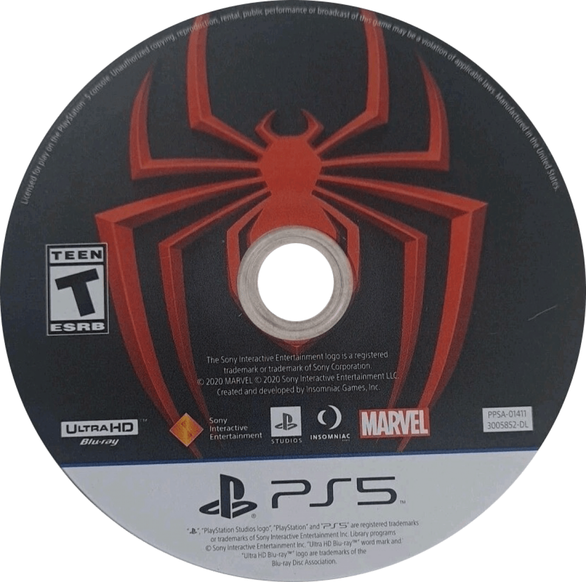 Marvel’s Spider-Man Miles Morales PlayStation 5 PS5 video game, action adventure, open-world superhero gameplay, next-gen console title disc