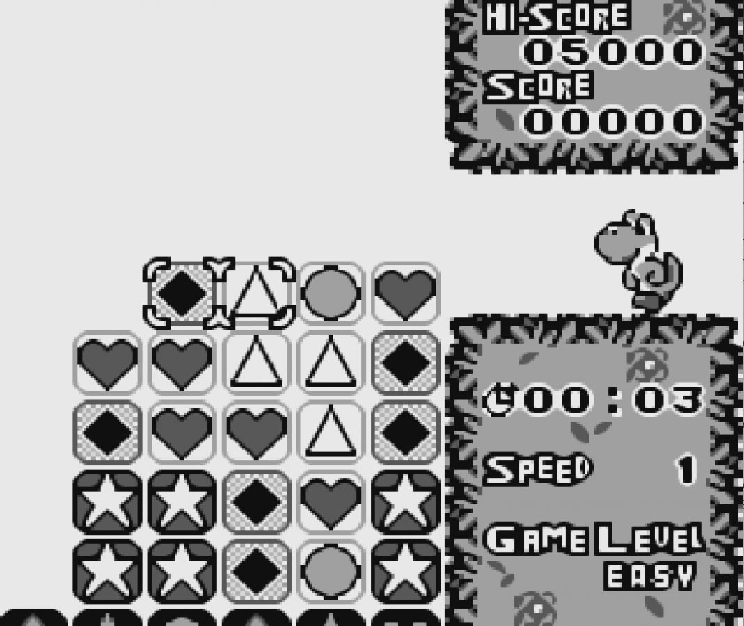 Tetris Attack Nintendo Game Boy GB for puzzle retro video game fans featuring fast paced tile matching strategic gameplay colorful character themes challenging puzzle levels addictive arcade action classic handheld gaming collectible gaming appeal gameplay