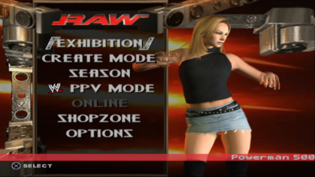 WWE SmackDown vs Raw PlayStation 2 PS2 for wrestling video game fans featuring WWE Superstars intense ring action season mode championship matches create a wrestler multiplayer battles authentic arenas signature moves and collectible gaming appeal gameplay