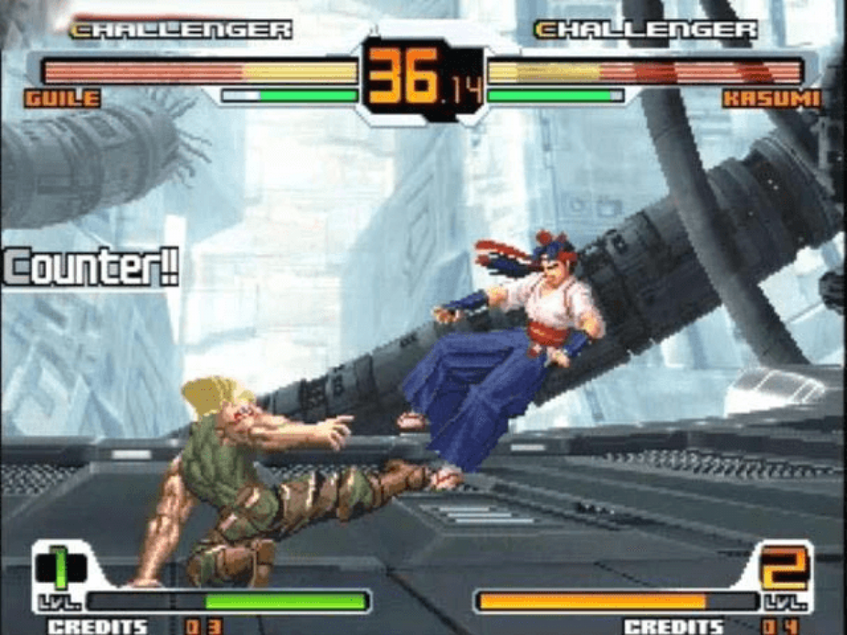 SNK vs. Capcom: SVC Chaos gameplay for Xbox (XBOX) video game