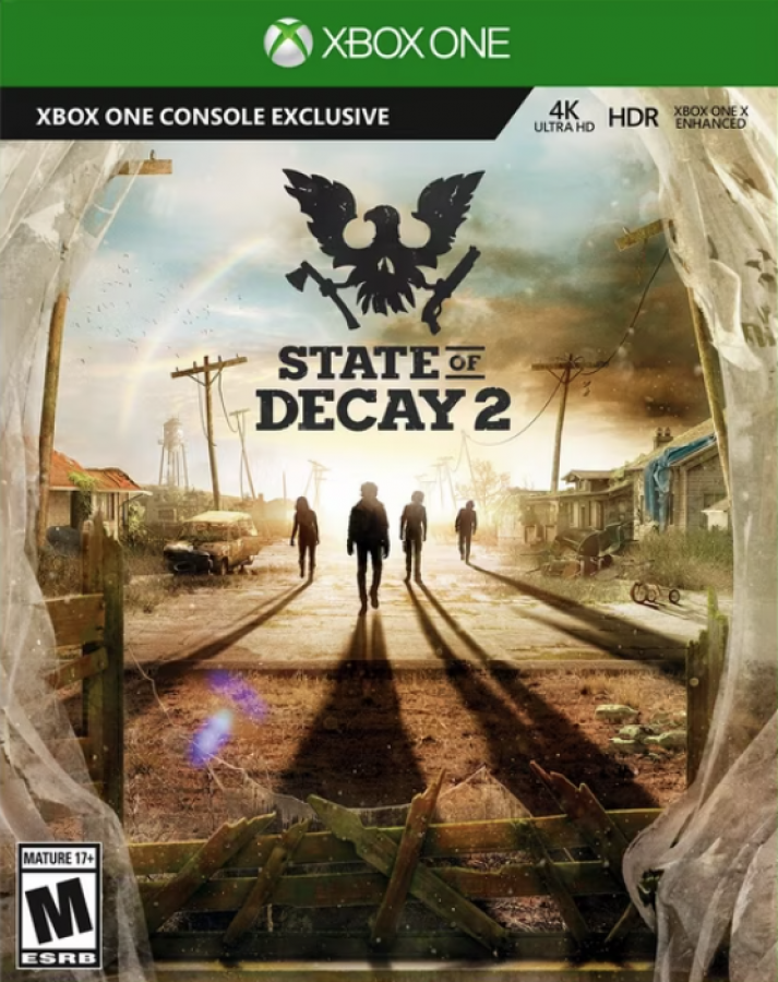 State of Decay 2 – Xbox One (XONE) cover art for open-world zombie survival video game