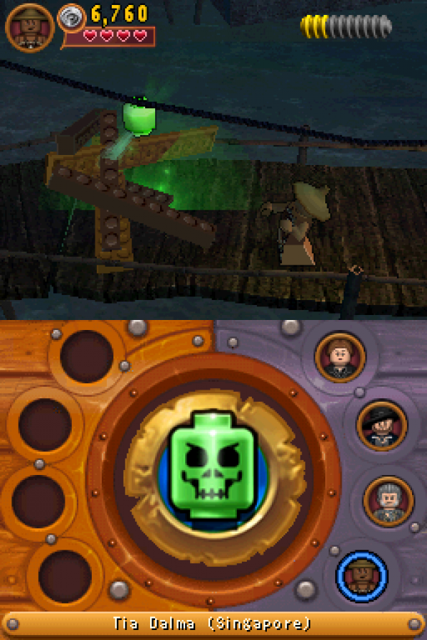LEGO Pirates of the Caribbean: The Video Game gameplay for Nintendo DS (DS) action adventure video game