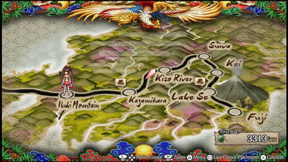 God Wars Future Past gameplay for PlayStation Vita video game, tactical RPG, turn-based strategy, Japanese mythology, handheld console title
