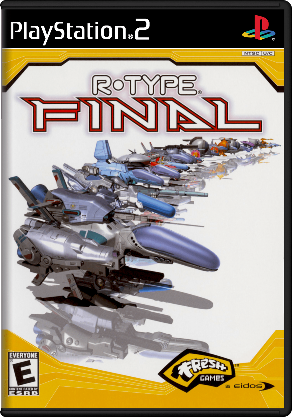 R-Type Final PlayStation 2 retro video game shoot em up cover art (2004)