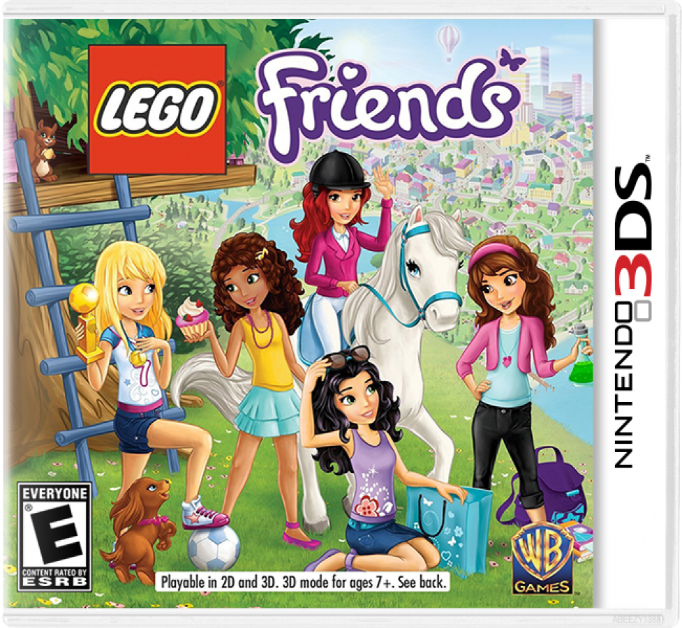 LEGO Friends cover art for Nintendo 3DS (3DS) video game