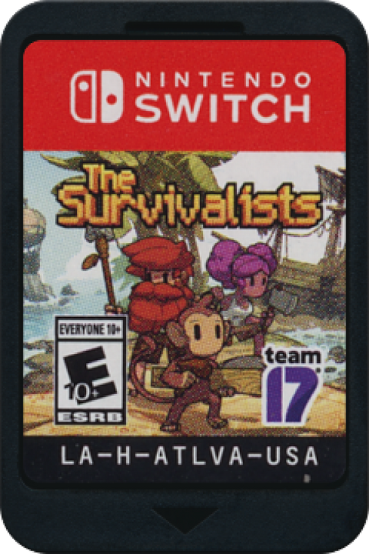 The Survivalists cartridge for Nintendo Switch NS video game