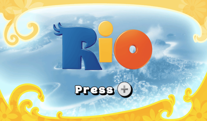 Rio – Nintendo Wii (Wii) party mini-game family adventure video game title screen