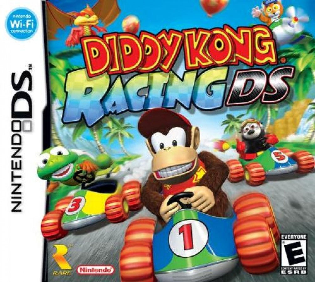 Diddy Kong Racing DS cover art for Nintendo DS (DS) video game