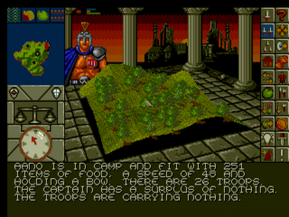 Powermonger gameplay for Sega Genesis (GEN) video game