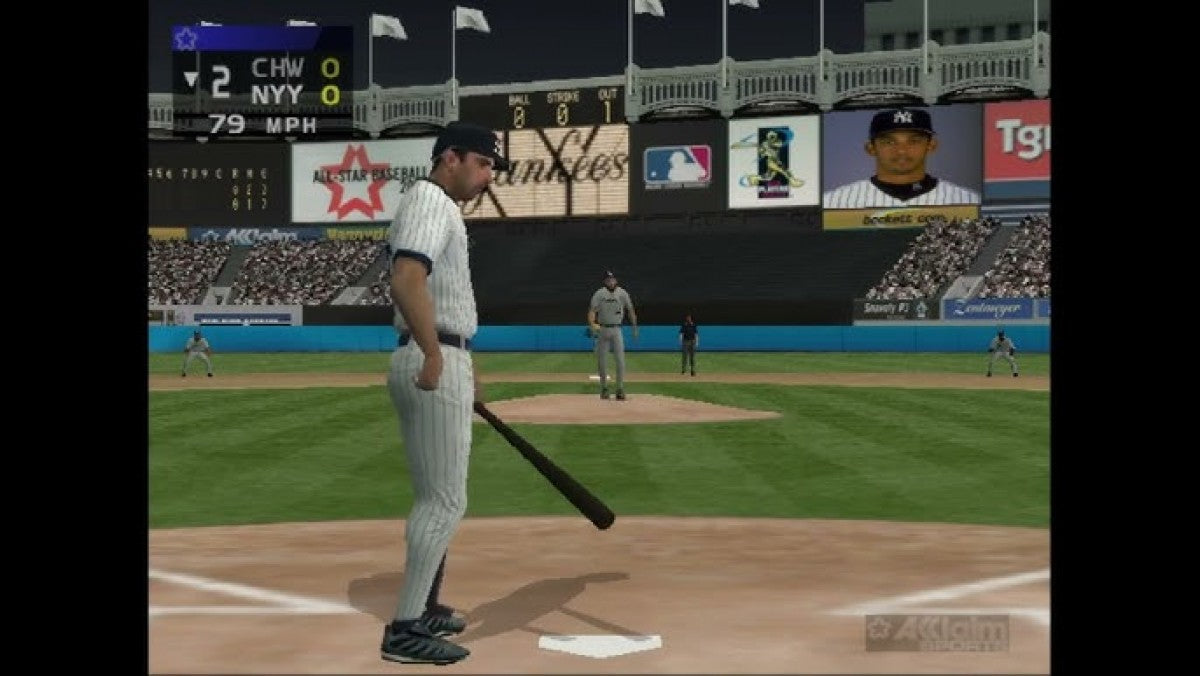 All-Star Baseball 2003 PS2 sports baseball video game gameplay