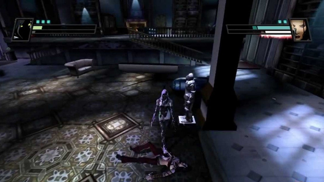 Marvel Nemesis Rise of the Imperfects PS2 Sony PlayStation 2 fighting action game Marvel superheroes vs original characters 3D arena combat brawler superhero battles EA Games story mode versus multiplayer retro gaming PlayStation 2 software video game title gameplay