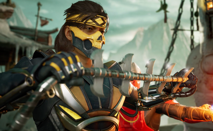 Mortal Kombat 1 Premium Edition for PlayStation 5 (PS5) at Gamers INC, featuring a reborn universe created by the Fire God Liu Kang with an all-new fighting system, brutal fatalities, and exclusive access to the Kombat Pack including six new playable characters and five new Kameo fighters gameplay screenshot