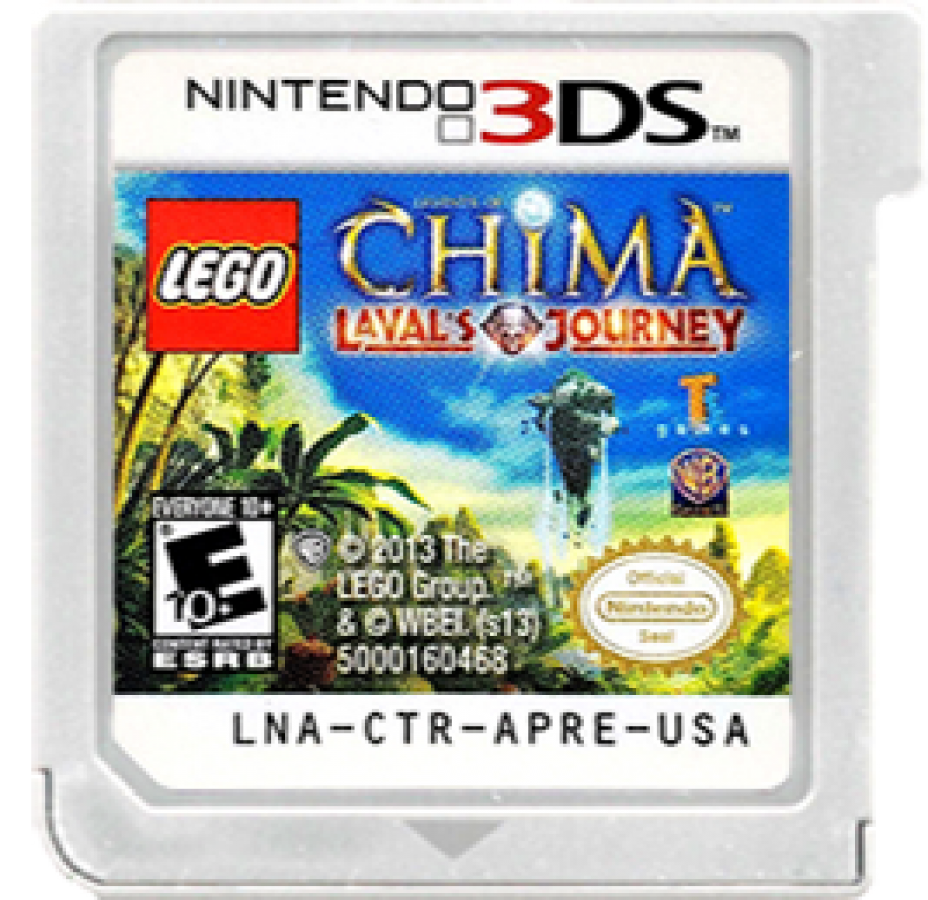 LEGO Legends of Chima: Laval's Journey [Figure Bundle] cartridge for Nintendo 3DS (3DS) action adventure video game