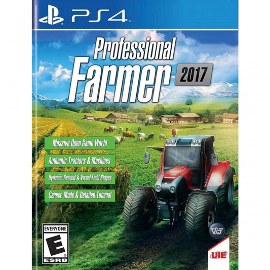 Professional Farmer 2017 cover art for PlayStation 4 (PS4) video game