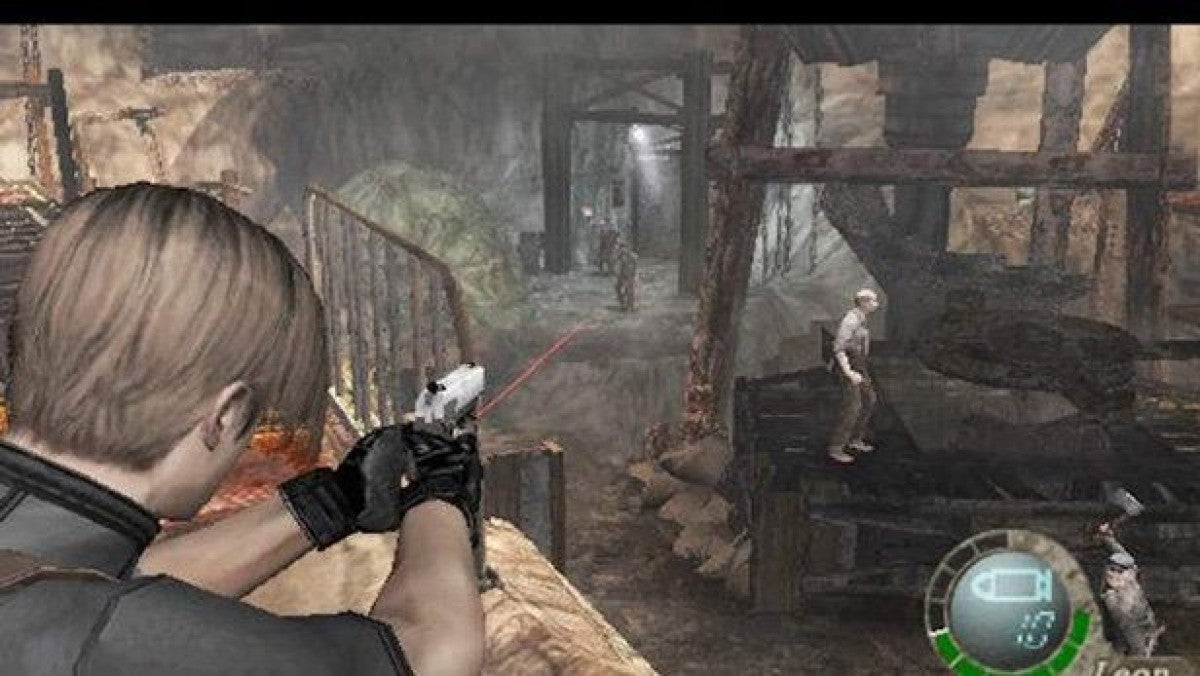 Resident Evil 4 – PlayStation 2 (PS2) video game gameplay, survival horror game.