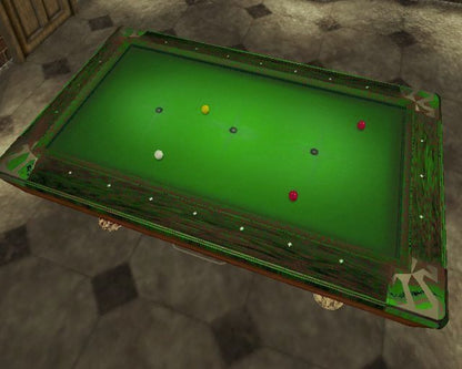 Real Pool – PlayStation 2 (PS2) video game gameplay, cue sports simulation game.