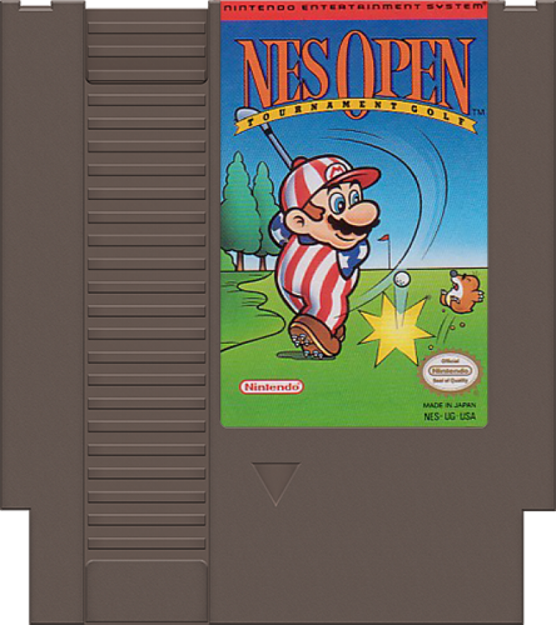 NES Open Tournament Golf cartridge for Nintendo Entertainment System NES retro video game