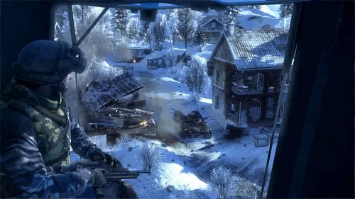 Battlefield Bad Company 2 Greatest Hits PlayStation 3 PS3 for first person shooter video game fans featuring explosive military combat large scale multiplayer battles destructible environments tactical squad gameplay realistic weapons intense battlefield action cinematic campaign experience collectible gaming appeal gameplay