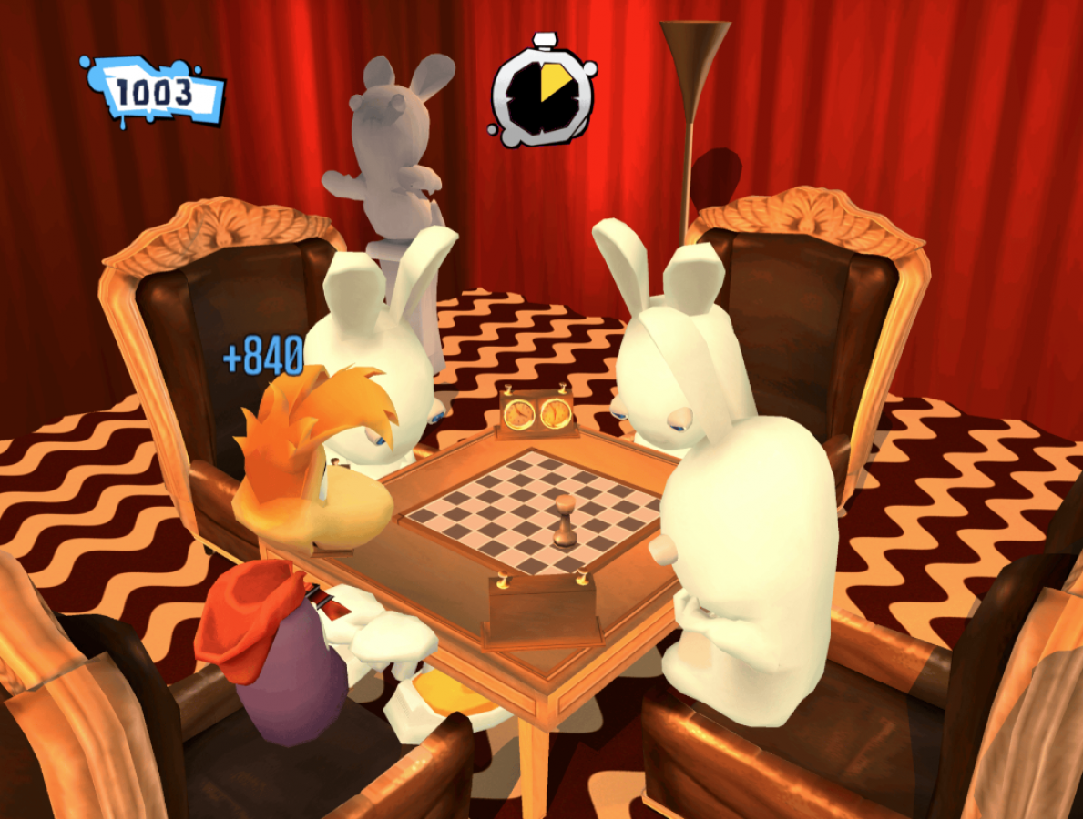 Rayman: Raving Rabbids 2 – Nintendo Wii (Wii) party mini-game comedy action video game gameplay