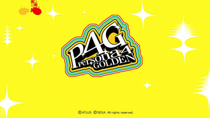 Persona 4 Golden Limited Run #214 SDCC Foil Nintendo Switch NS video game featuring role playing gameplay high school life simulation dungeon exploration turn based combat social links character development mystery storyline and memorable Persona characters limited edition collectible release Nintendo Switch gaming video game collection title screen