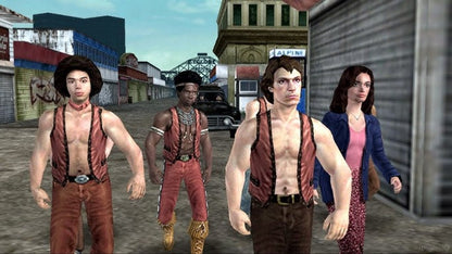 The Warriors Greatest Hits PlayStation 2 PS2 cover art for retro video game enthusiasts featuring beat em up action gameplay gang warfare street combat missions urban open environments story driven brawler mechanics Rockstar cinematic style and classic action adventure gaming experience and collectible gaming appeal gameplay