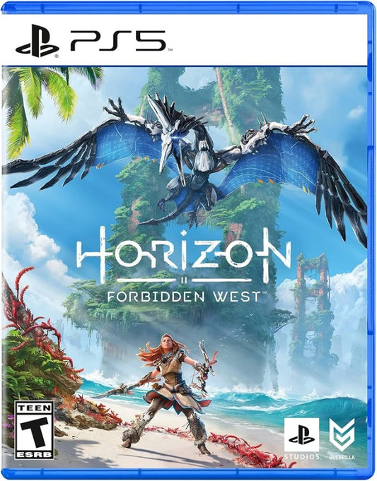 Horizon Forbidden West PS5 action-adventure video game cover art.