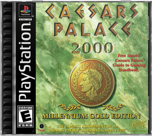 Caesar's Palace 2000 cover art for PlayStation 1 (PS1) video game